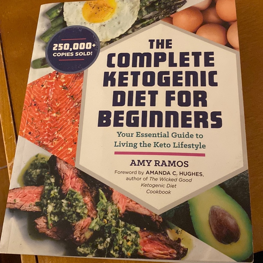 Ketogenic diet book with tips and recipes